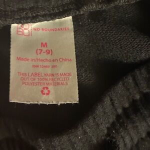 No Boundaries Classic Black Knit